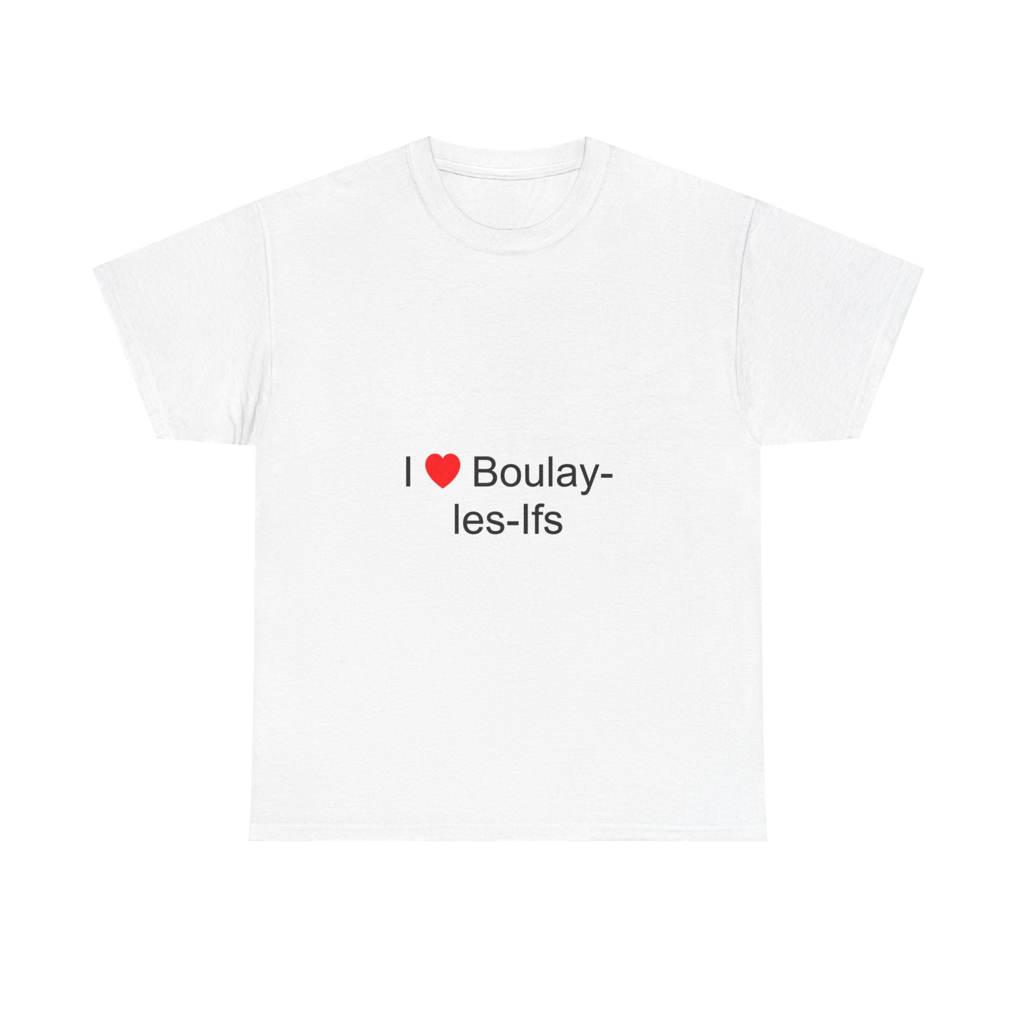 T-shirt I love boulay-les-ifs
