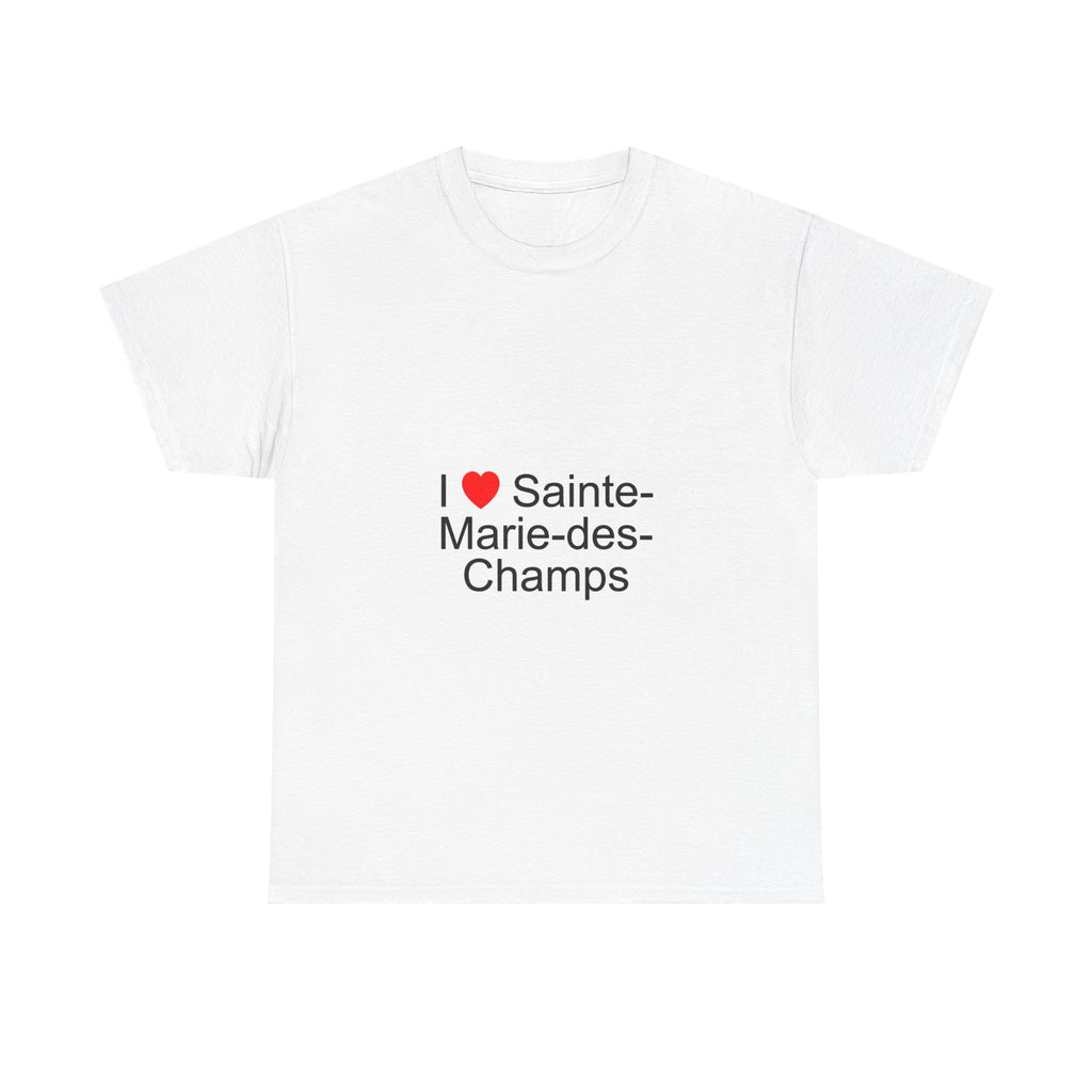 T-shirt I love sainte-marie-des-champs