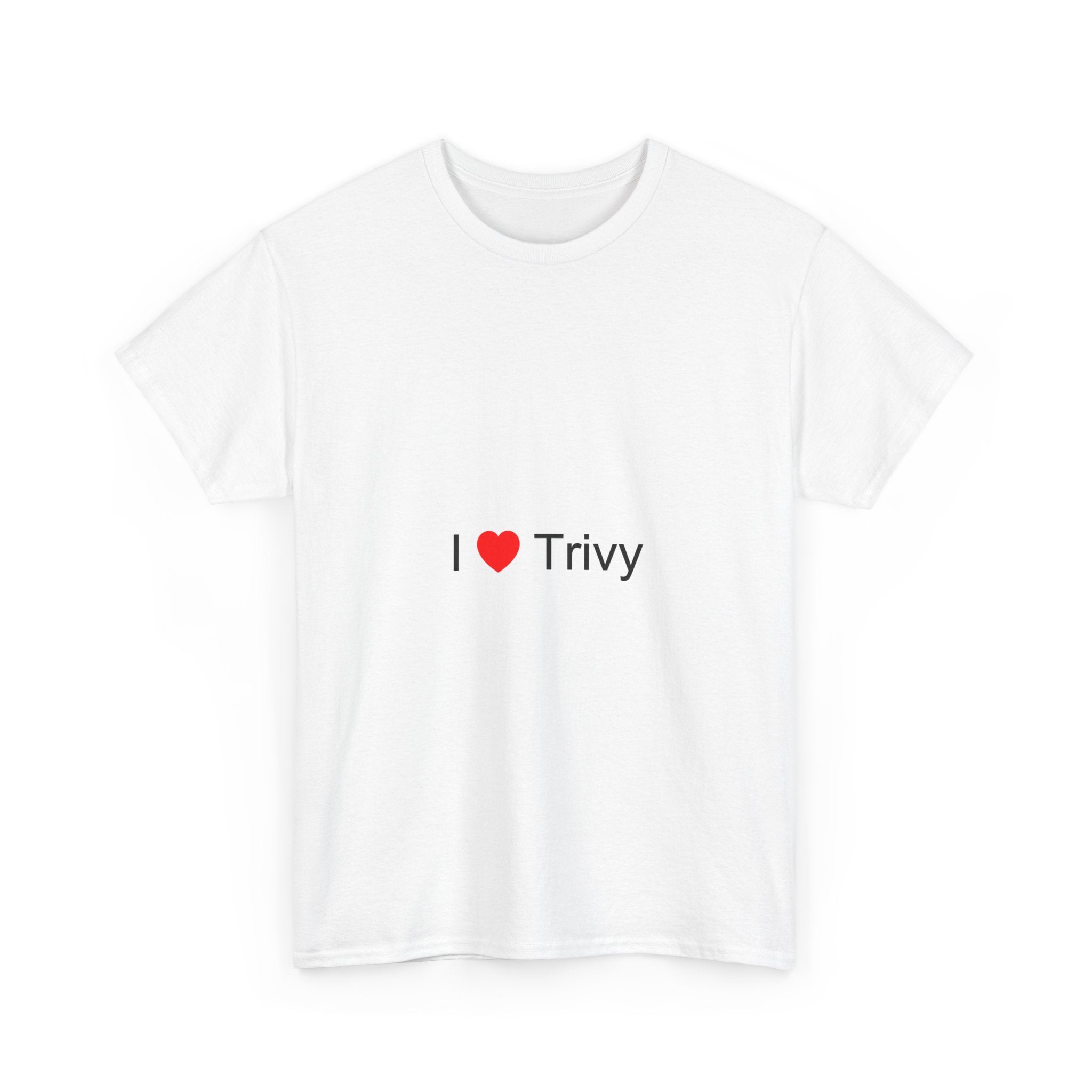 T-shirt I love trivy
