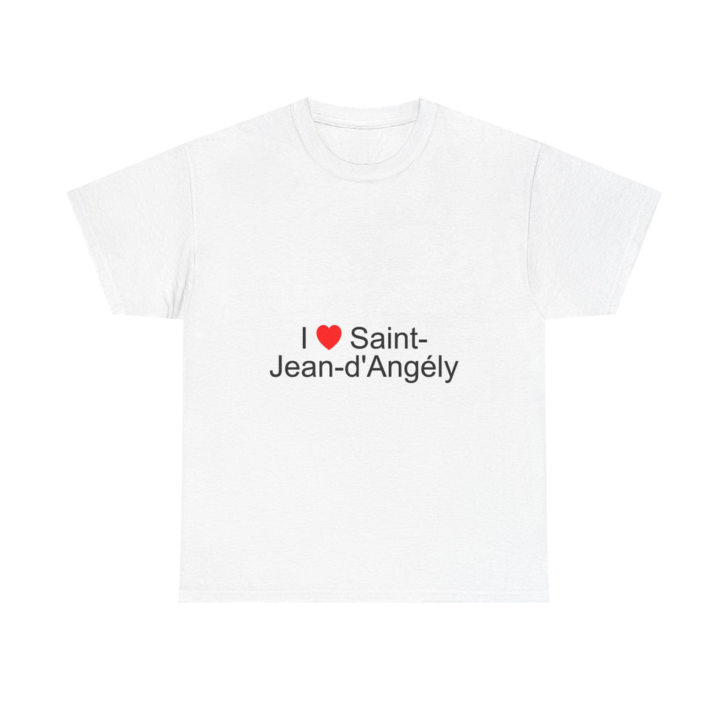 T-Shirt Ich liebe Saint-Jean-d'Angély