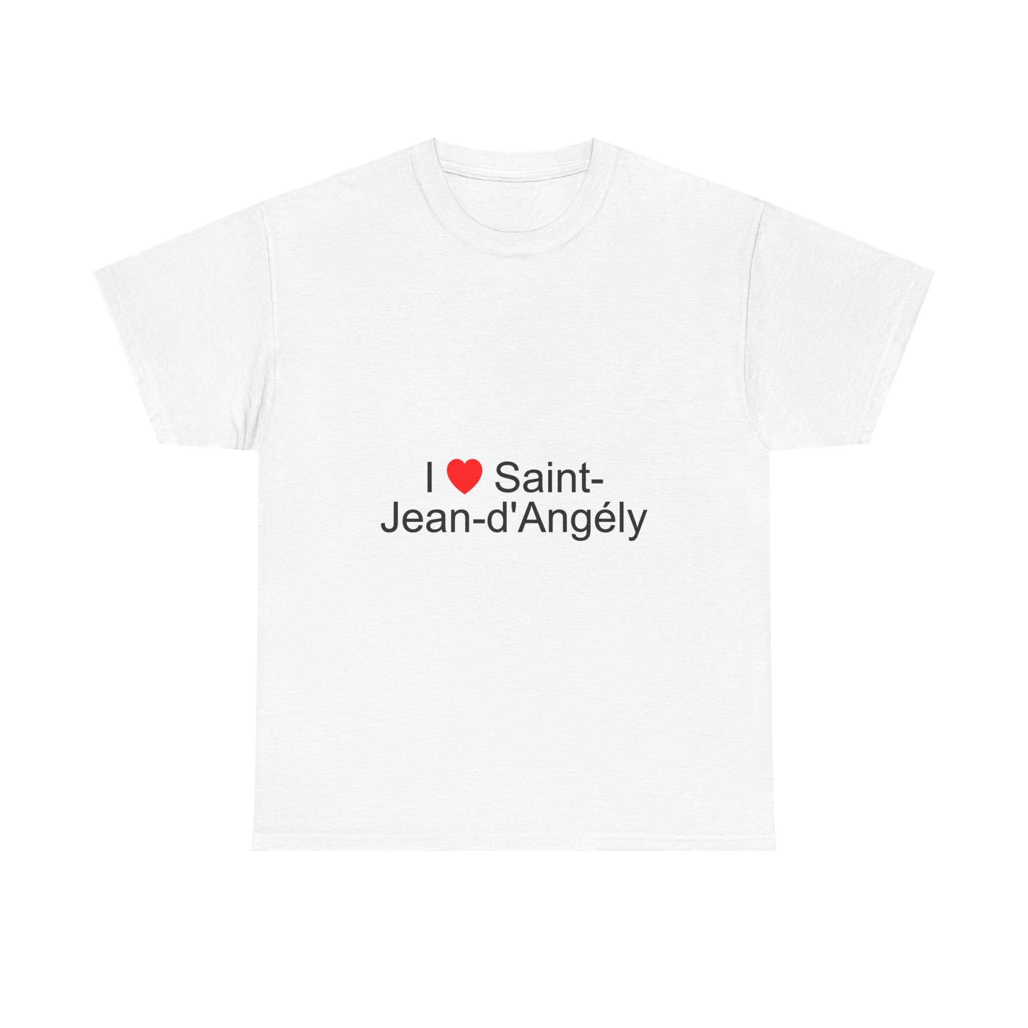 T-Shirt Ich liebe Saint-Jean-d'Angély