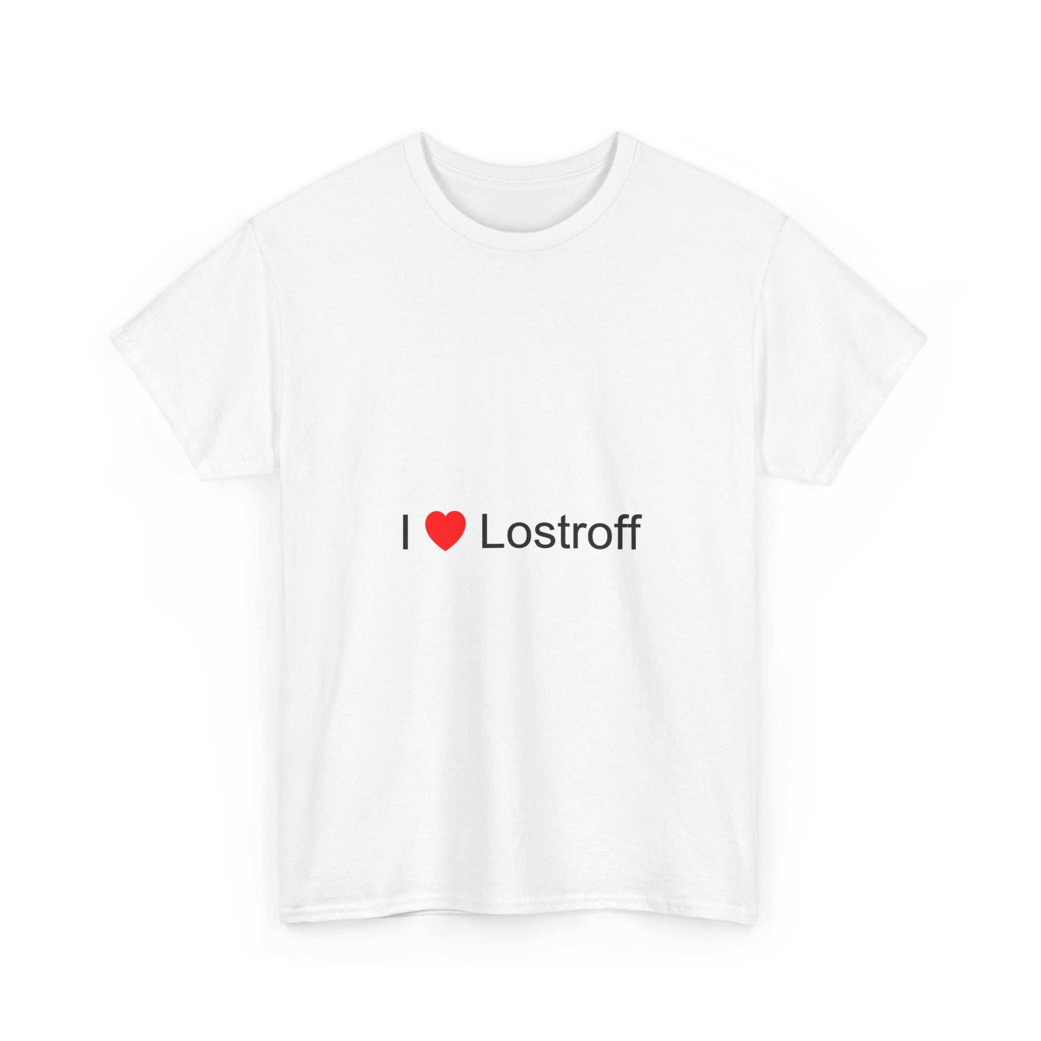 T-shirt I love lostroff