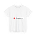 T-shirt I love Argançon