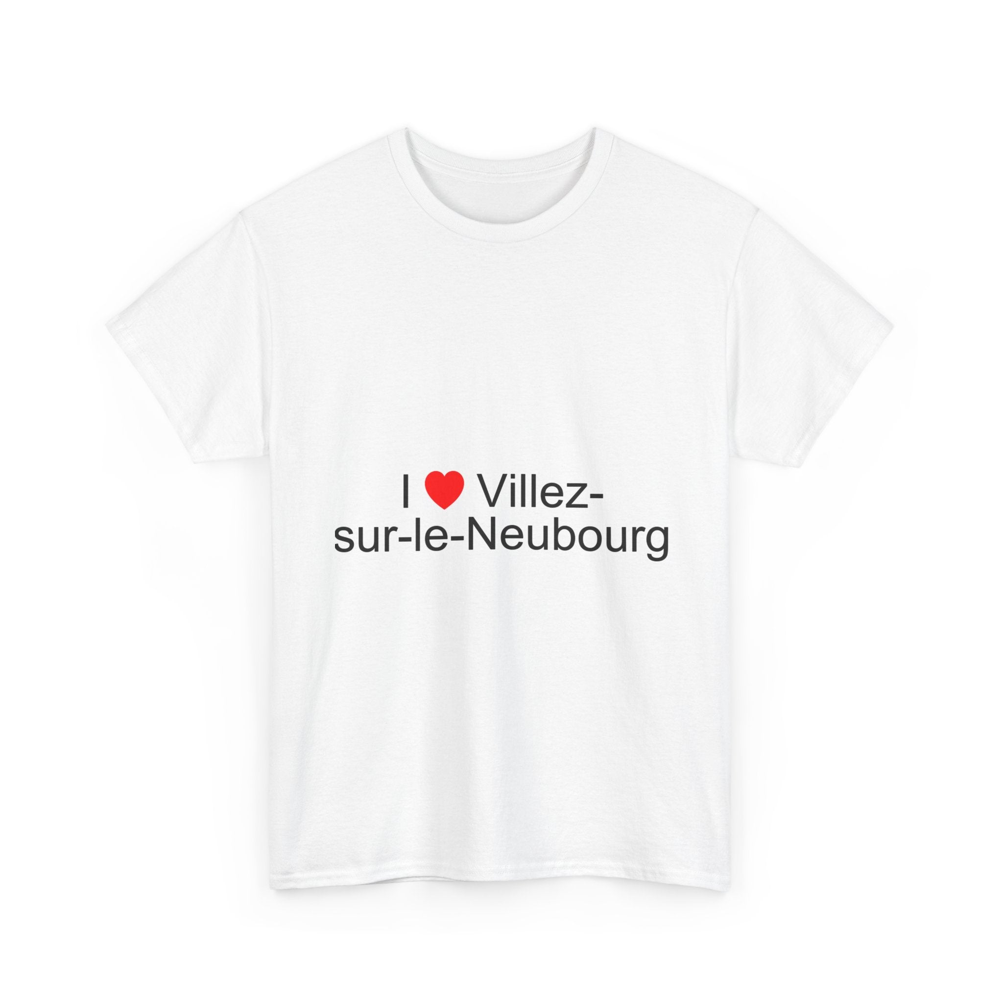 T-shirt I love villez-sur-le-neubourg