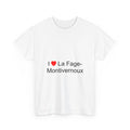 T-Shirt Ich liebe La Fage-Montivernoux