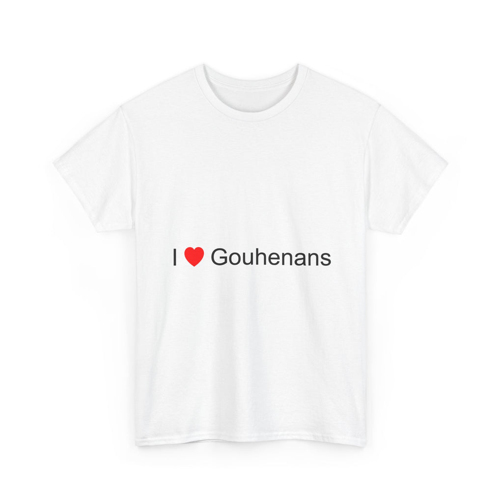 T-shirt I love gouhenans