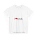 T-Shirt Ich liebe Stimmzettel