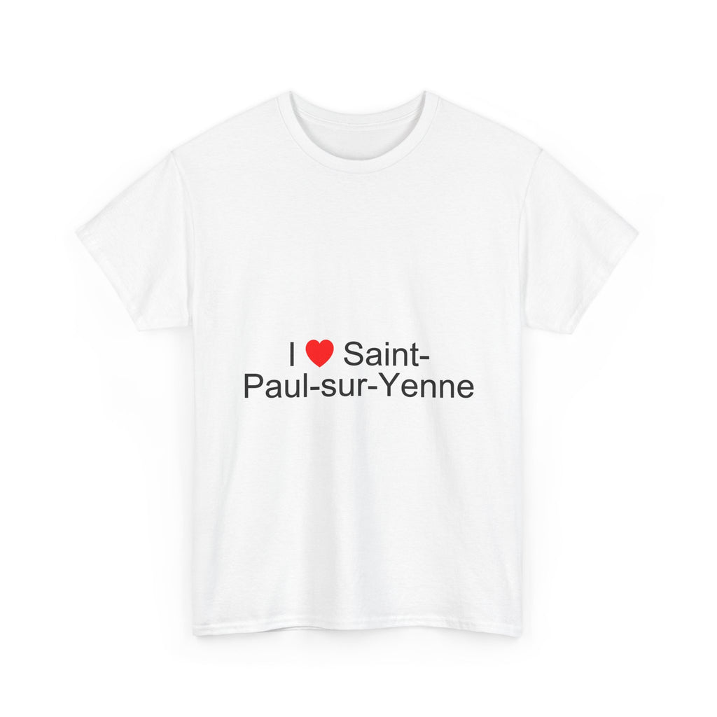 T-shirt I love saint-paul-sur-yenne