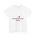 T-Shirt Ich liebe Champagne-sur-Seine