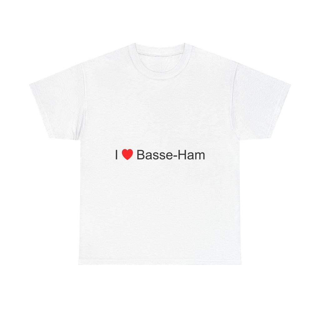 T-Shirt I love Basse-Ham