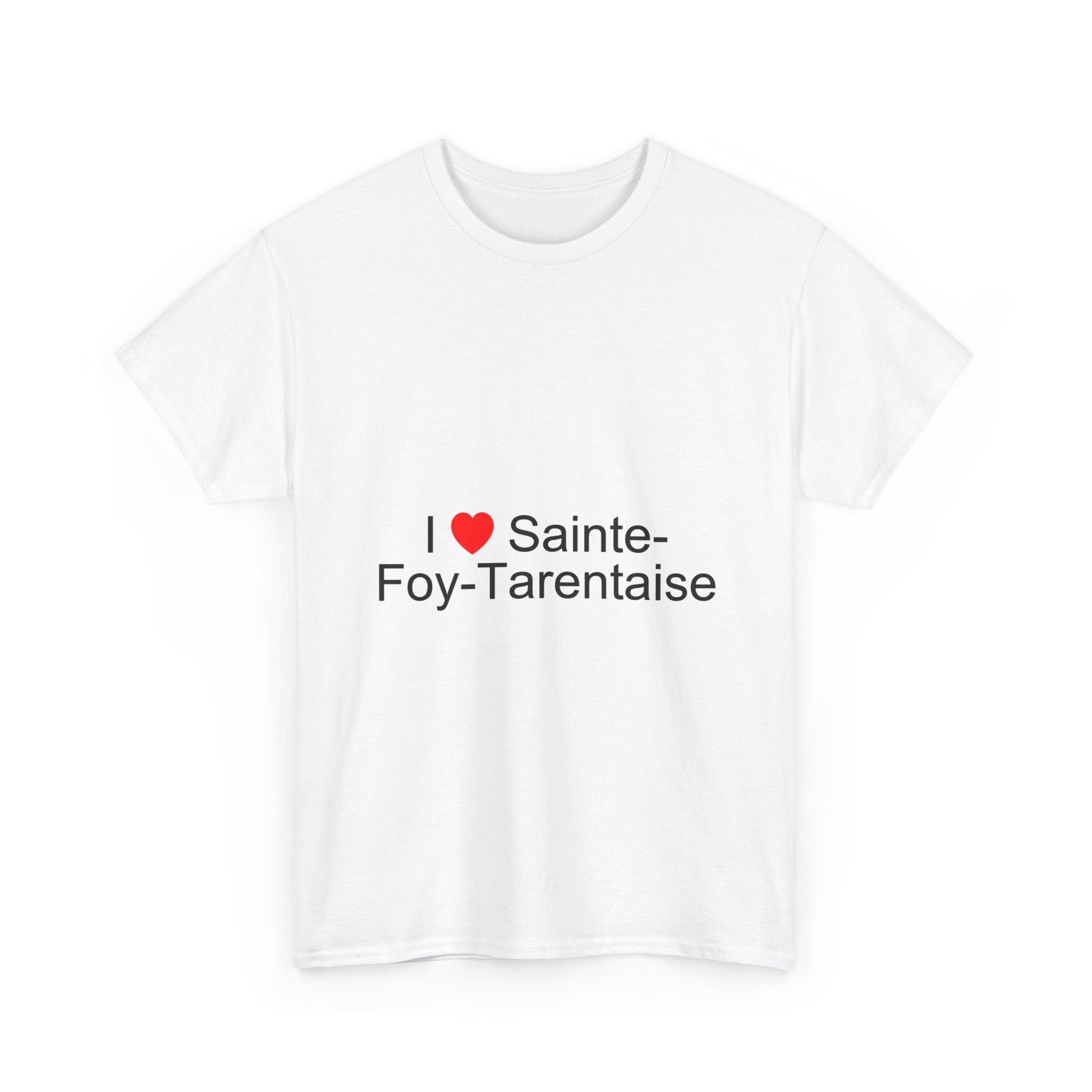 T-shirt I love sainte-foy-tarentaise
