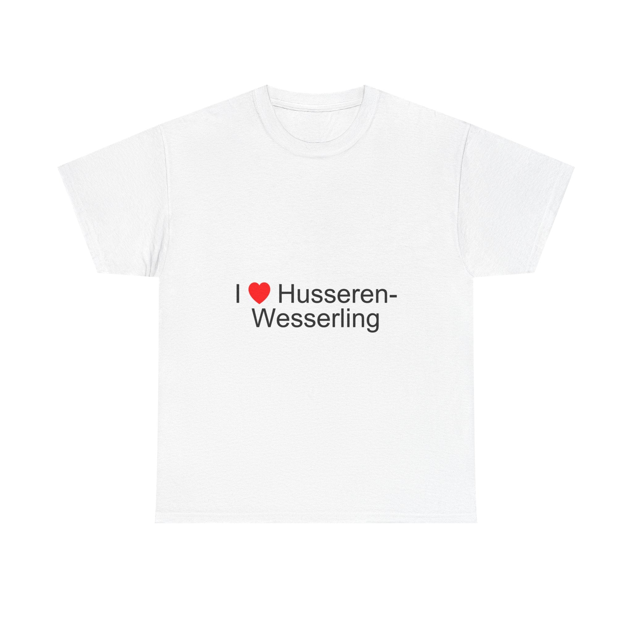T-shirt I love husseren-wesserling