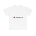 T-shirt I love roquepine