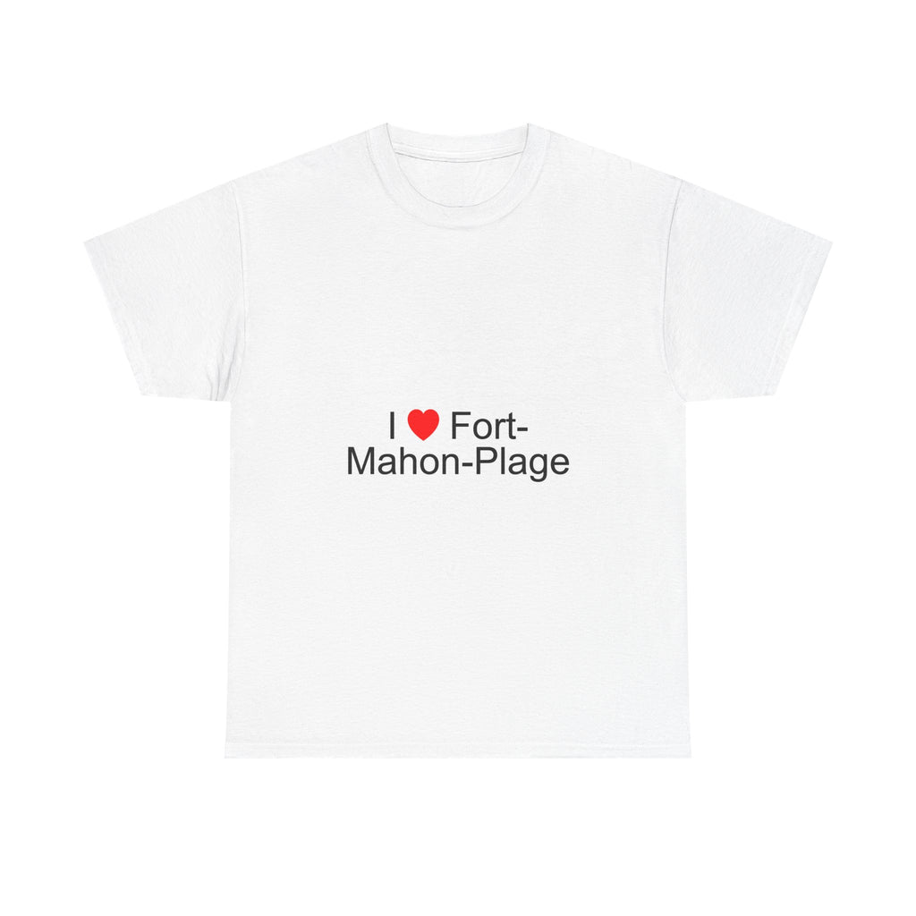 T-Shirt Ich liebe Fort-Mahon-Plage