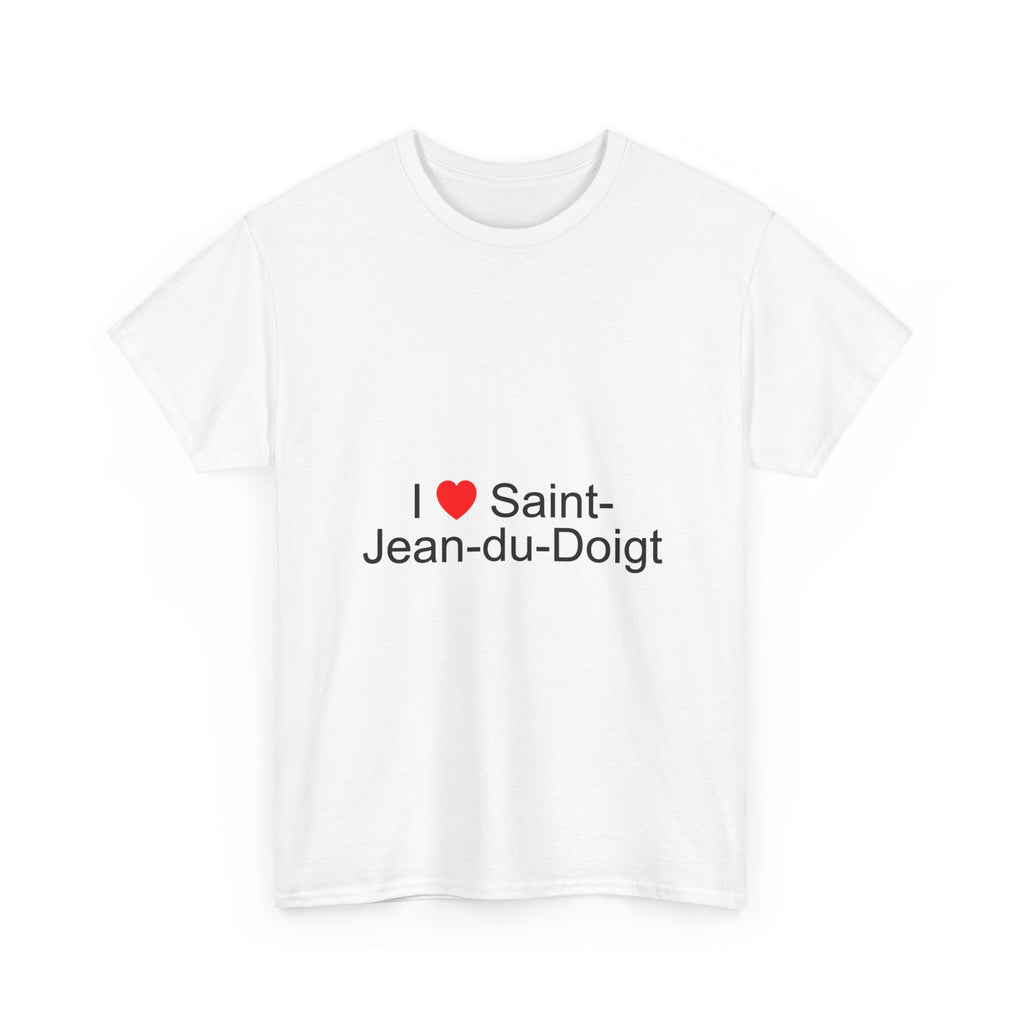 T-shirt I love saint-jean-du-doigt
