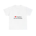 T-shirt I love verdun-sur-le-doubs