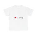 T-shirt I love le crocq