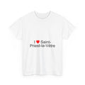 T-Shirt Ich liebe Saint-Priest-la-Vêtre