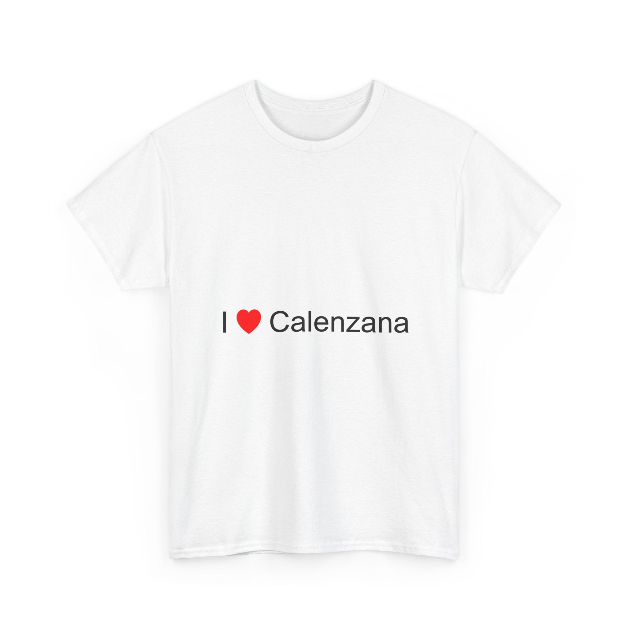 T-shirt I love Calenzana