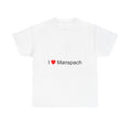 T-shirt I love manspach