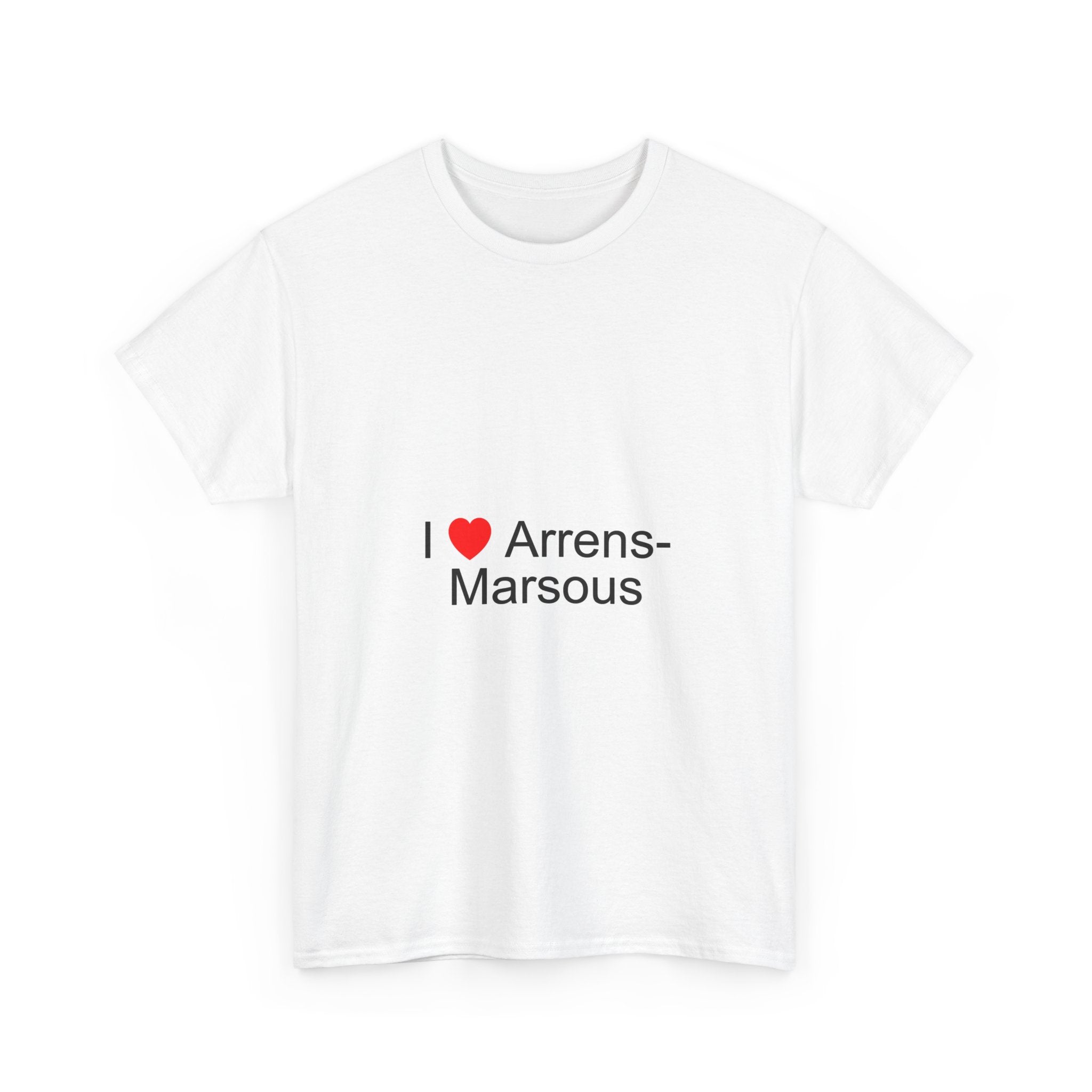 T-shirt I love arrens-marsous