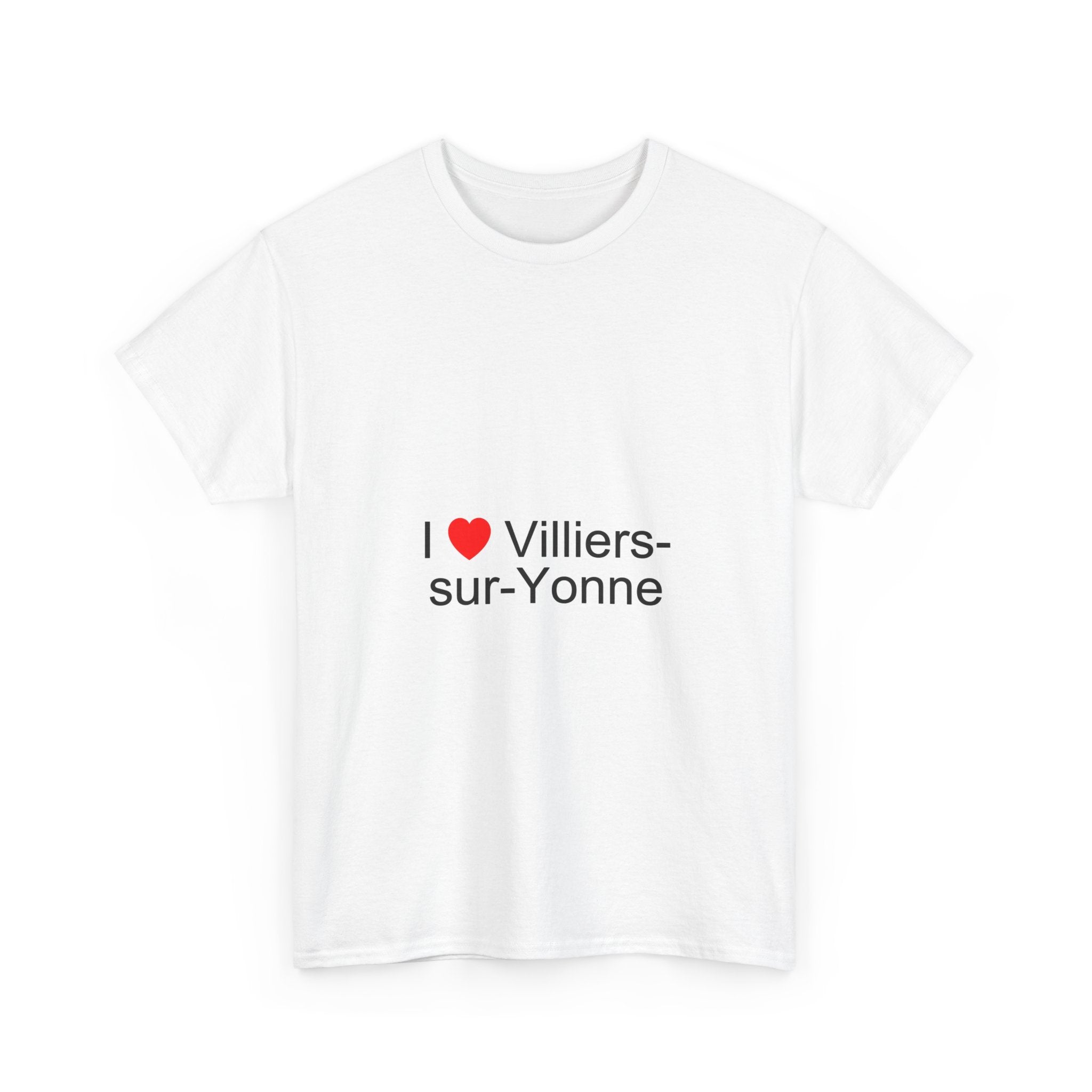 T-shirt I love villiers-sur-yonne