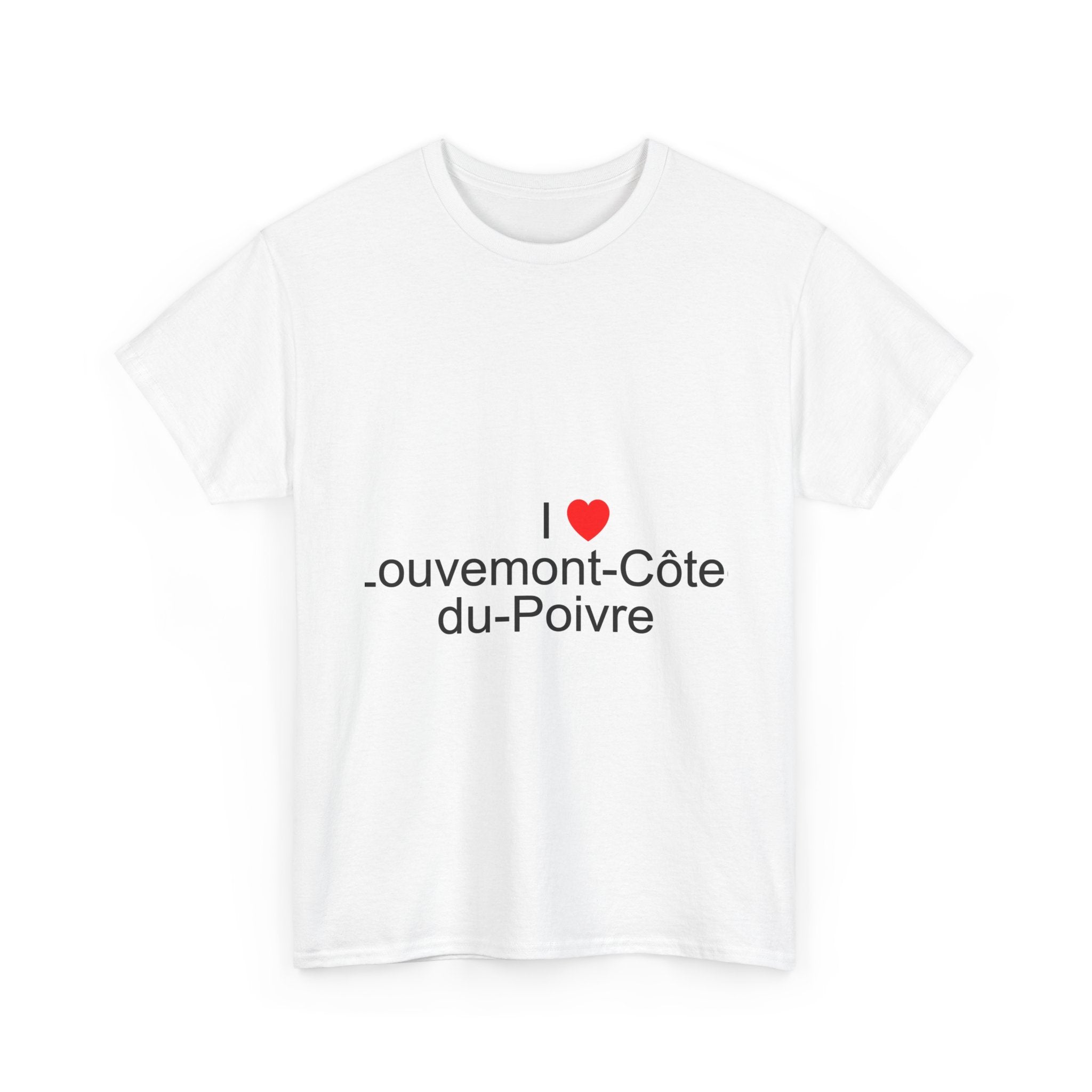 T-shirt I love louvemont-côte-du-poivre