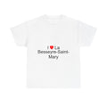 T-shirt I love la besseyre-saint-mary