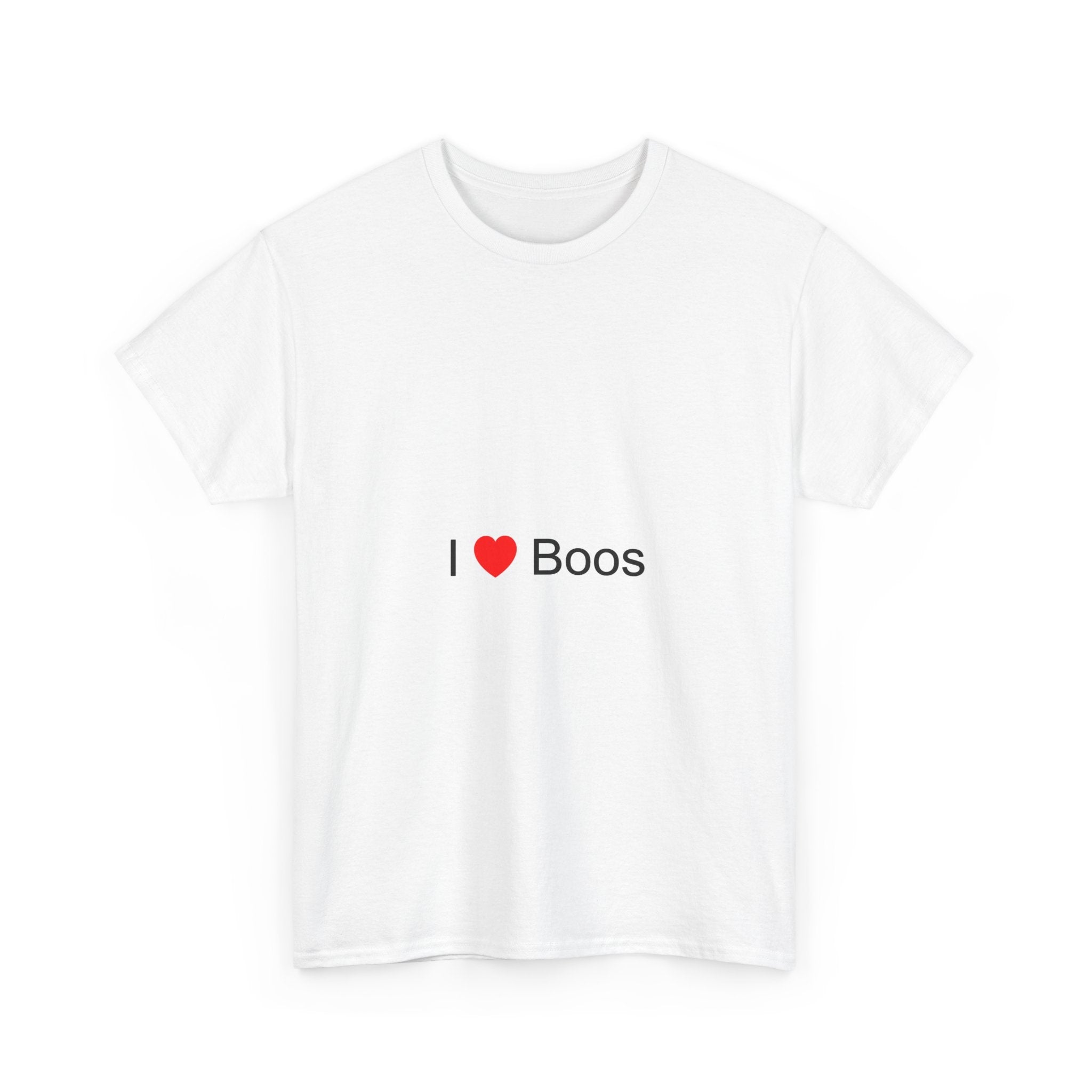 T-shirt I love boos