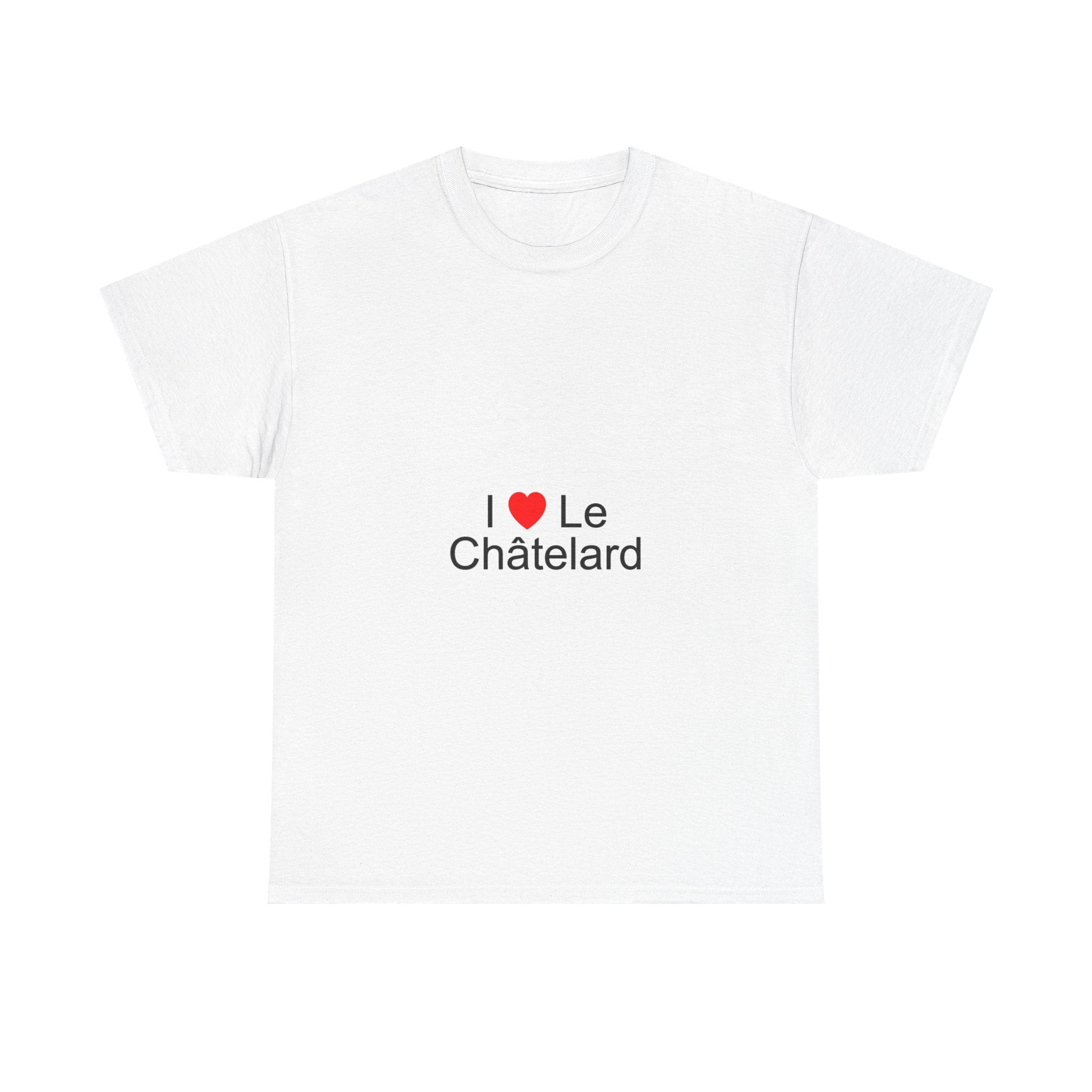 T-shirt I love le châtelard