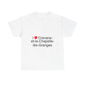 T-shirt I love crevans-et-la-chapelle-lès-granges