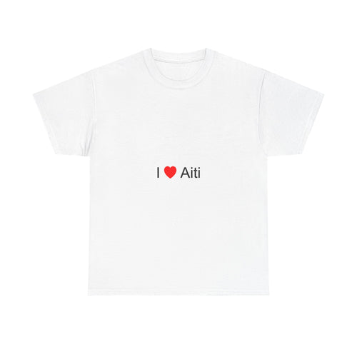 T-shirt I love aiti