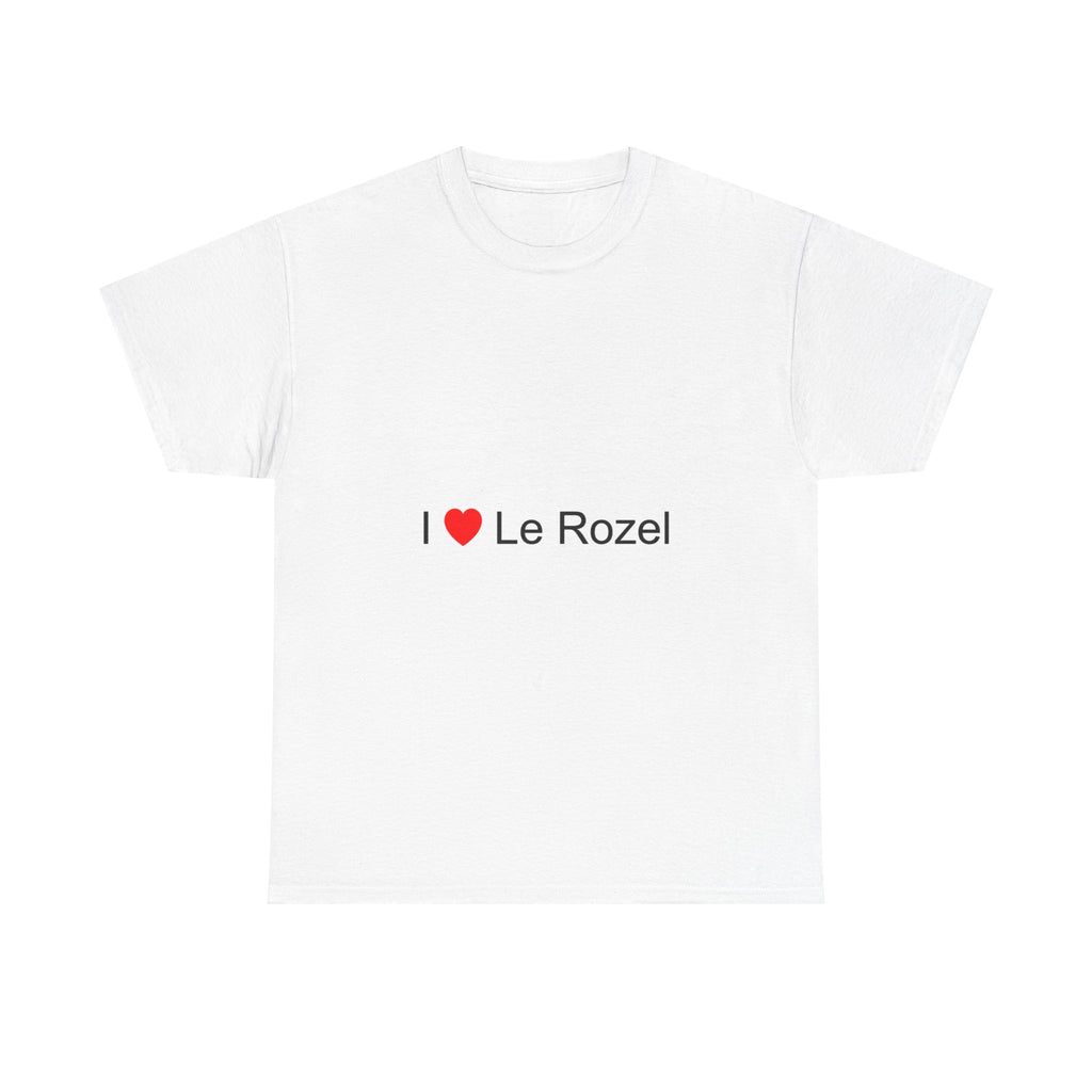 T-shirt I love le rozel