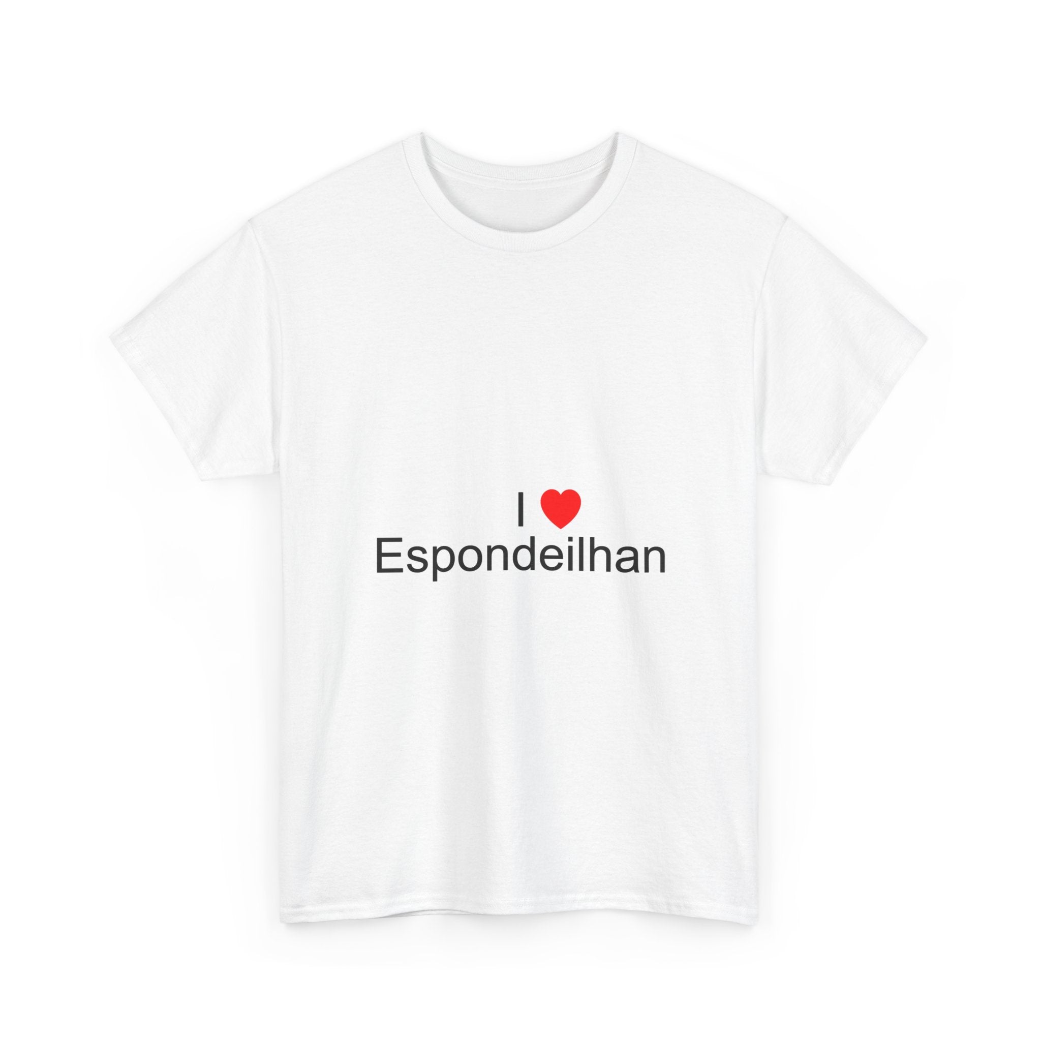 T-shirt I love espondeilhan