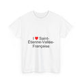 T-shirt Ich liebe Saint-Étienne-Vallée-Française