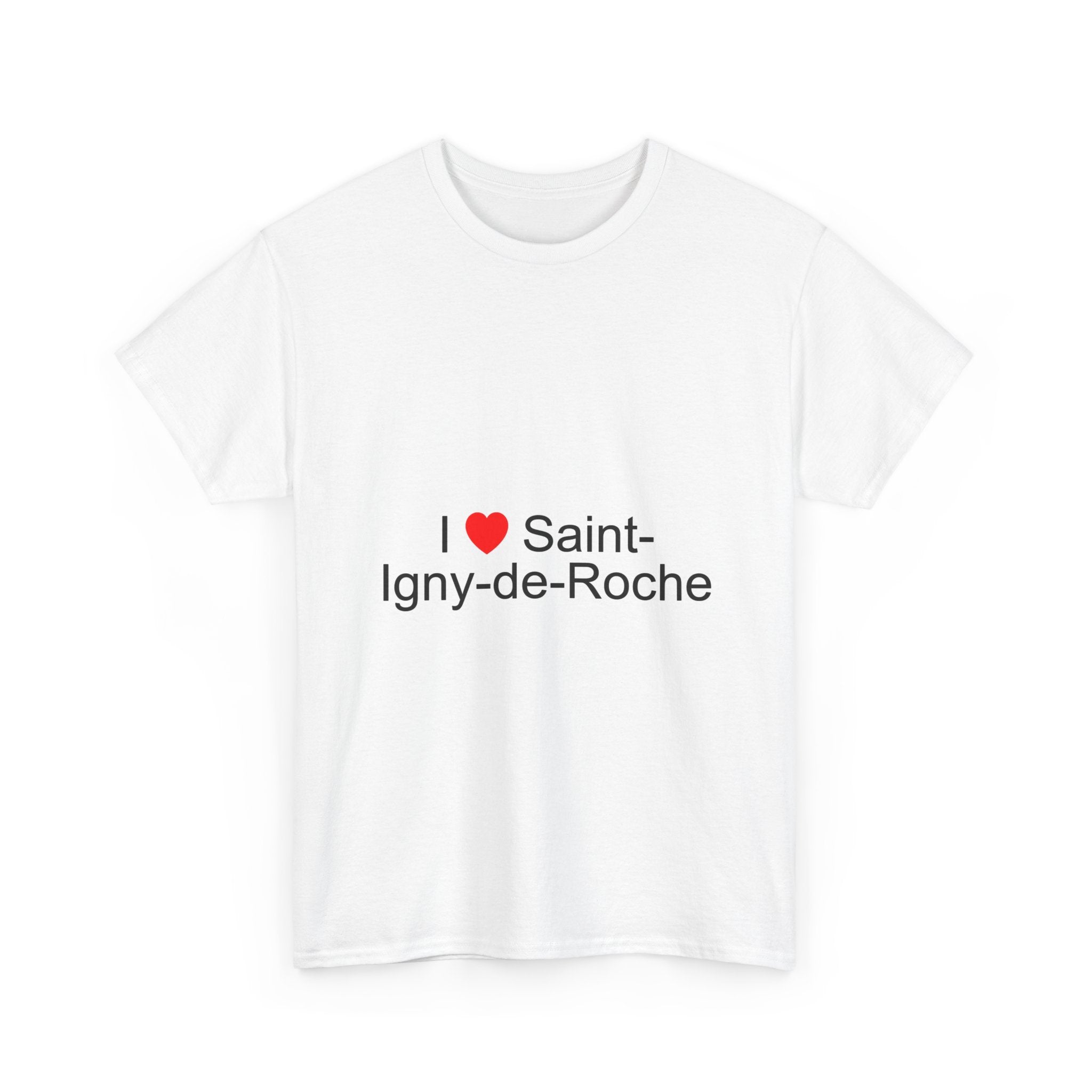 T-shirt I love saint-igny-de-roche
