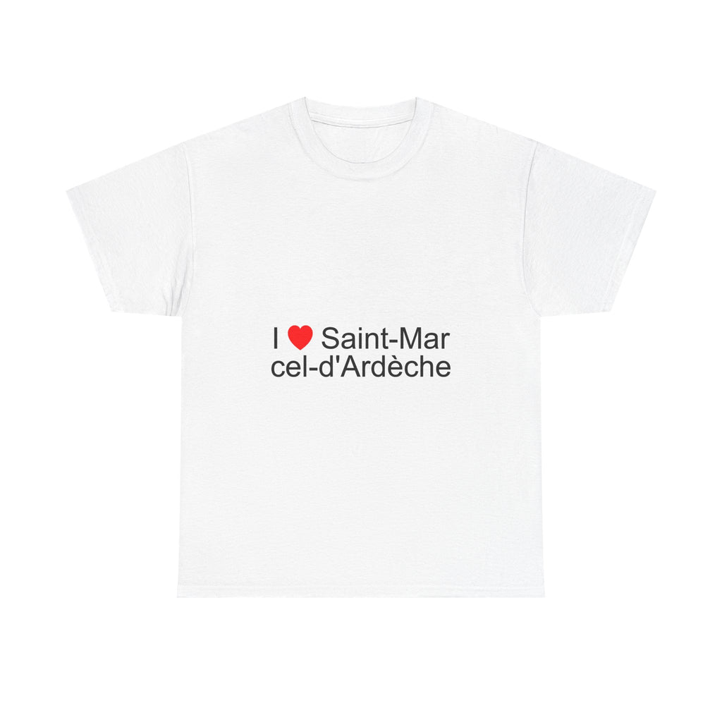 T-Shirt Ich liebe Saint-Marcel-d'Ardèche