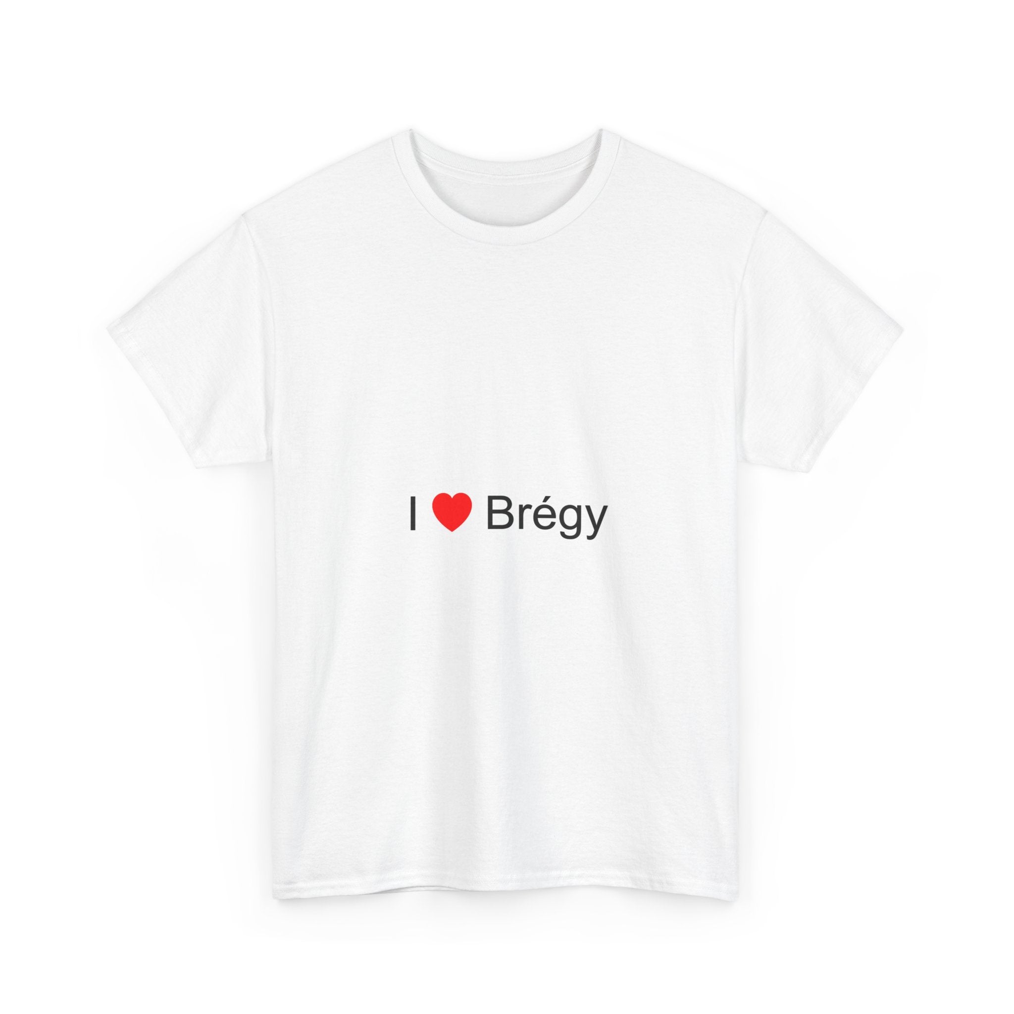 T-shirt I love Brégy