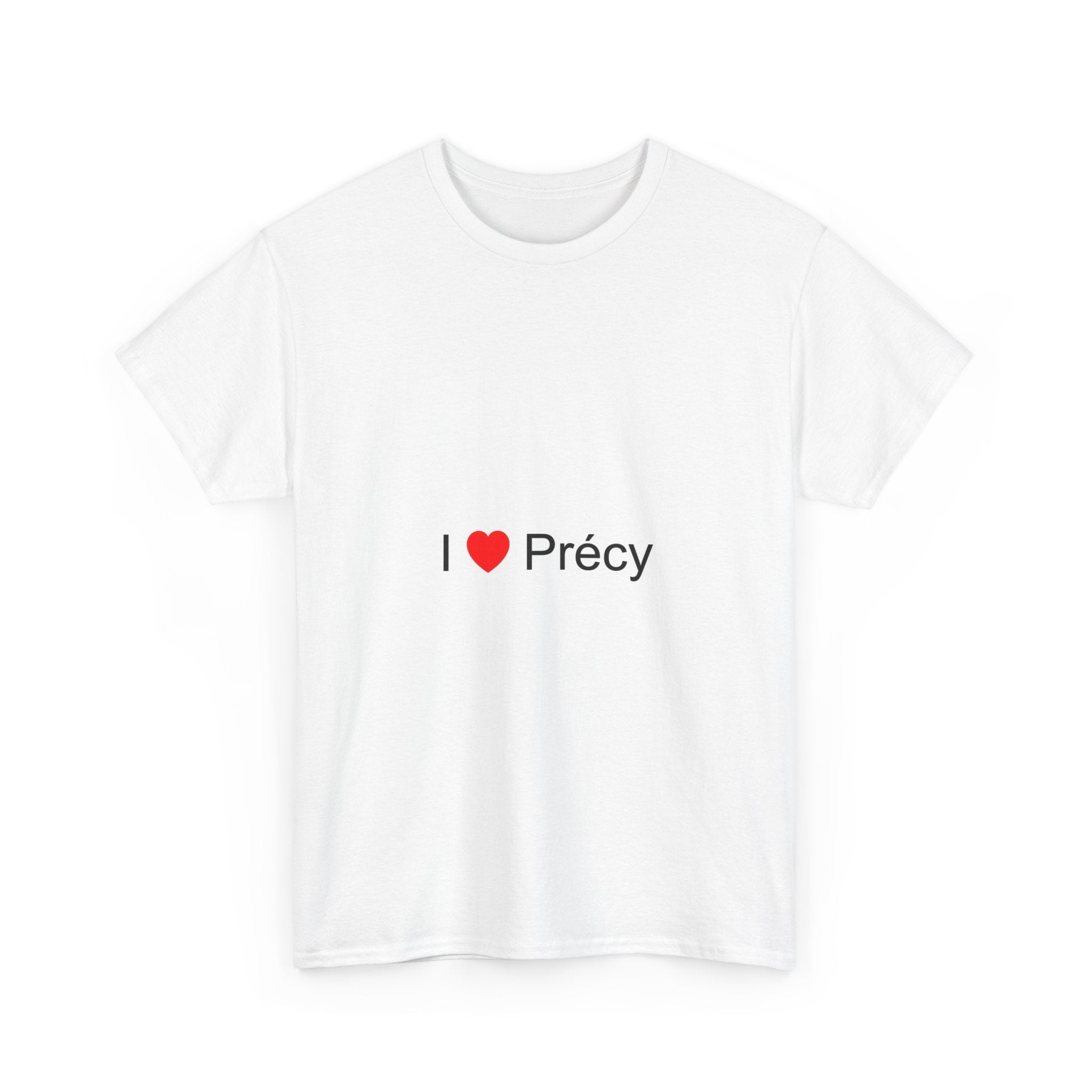 T-shirt I love précy