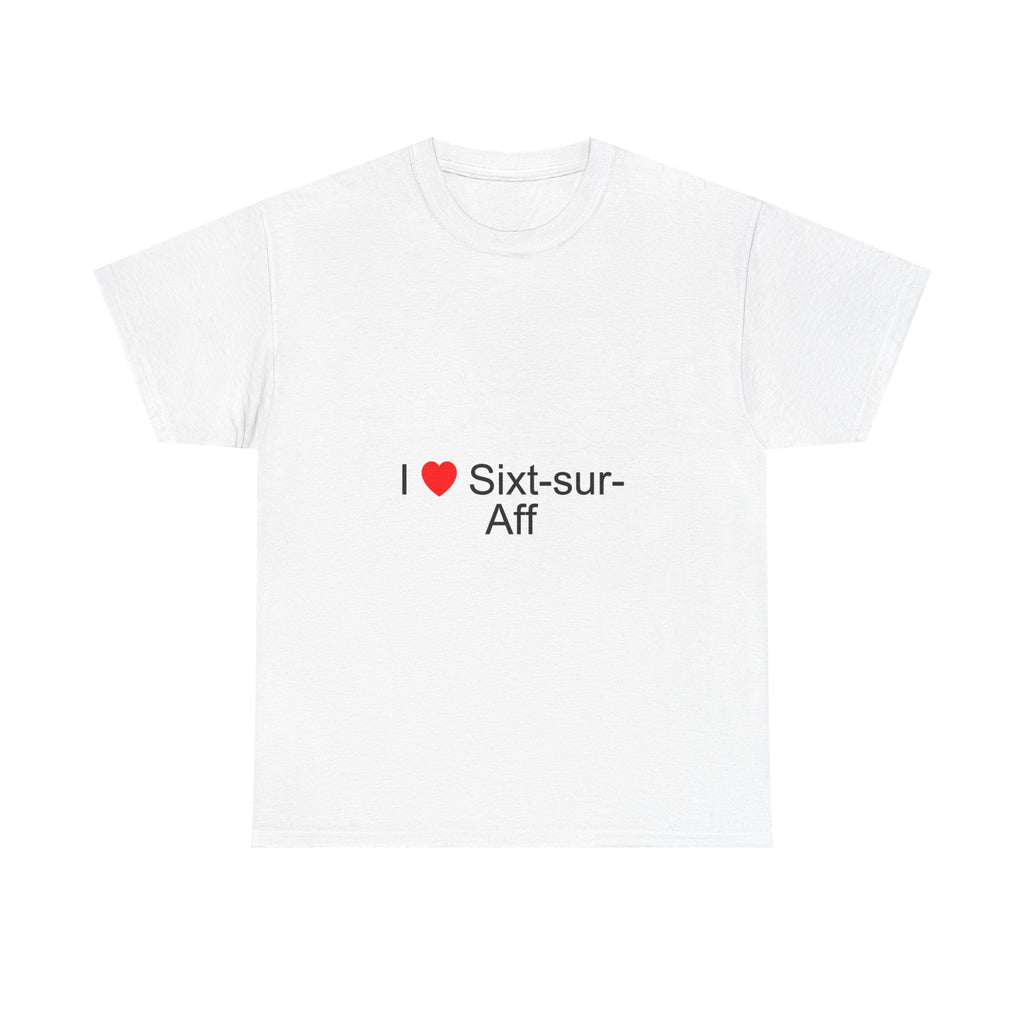T-shirt I love sixt-sur-aff
