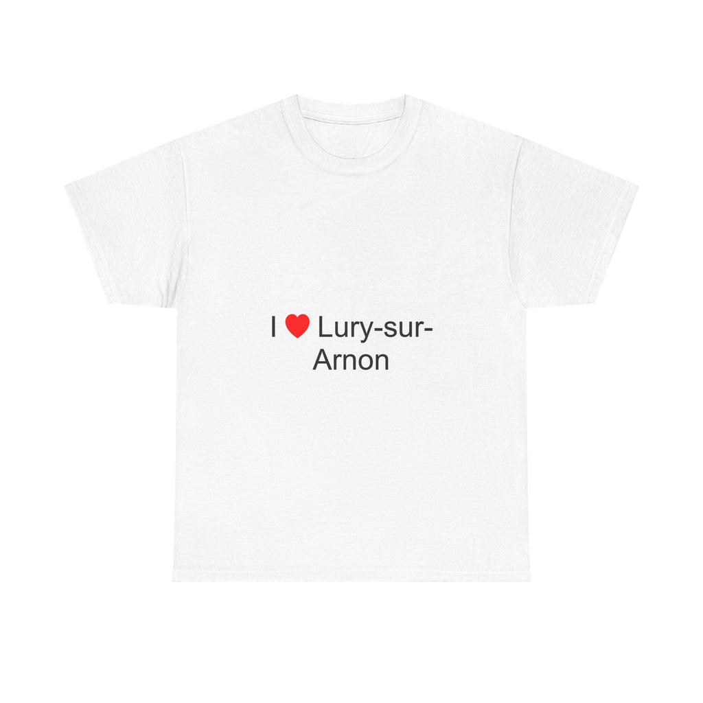 T-shirt I love lury-sur-arnon