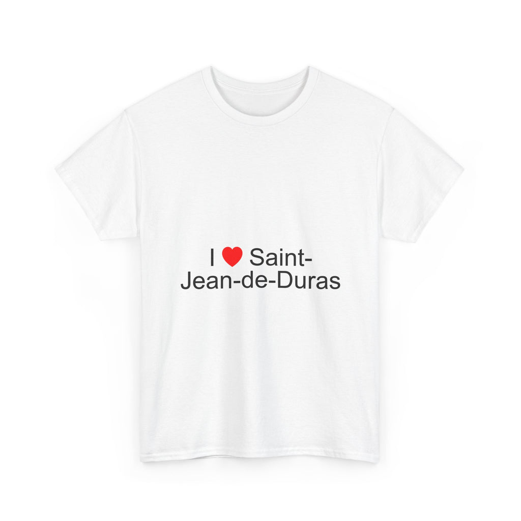 T-shirt I love saint-jean-de-duras