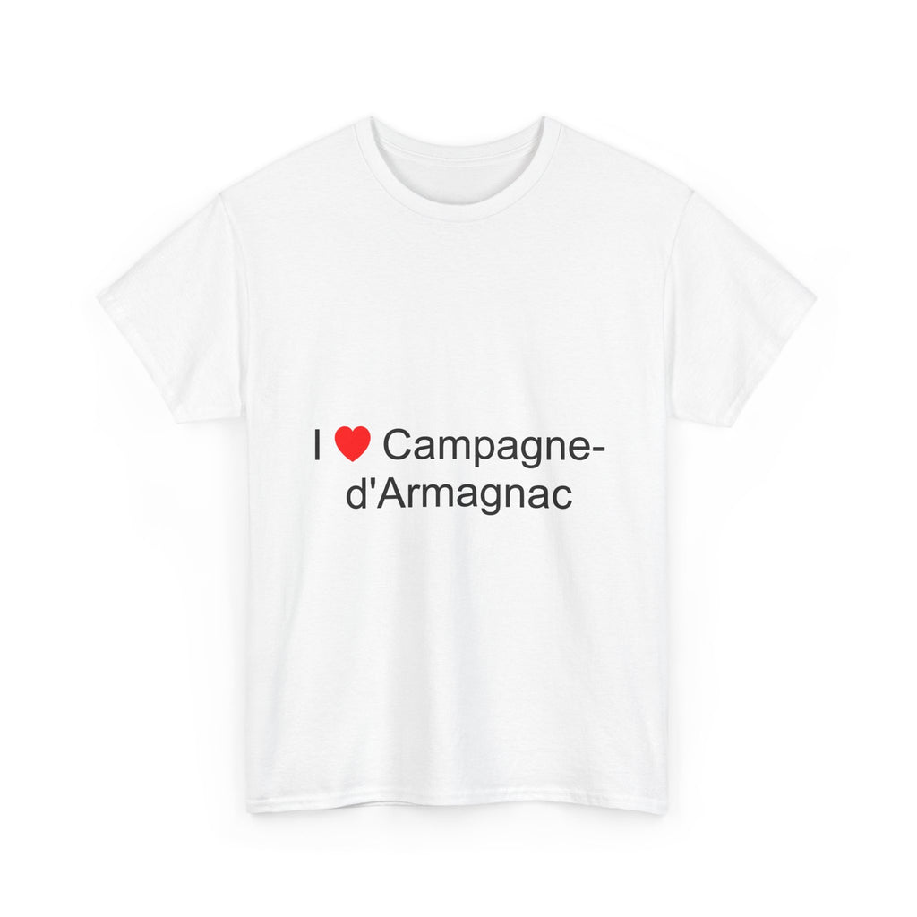 T-Shirt Ich liebe campagne-d'armagnac