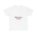 T-shirt I love habère-poche