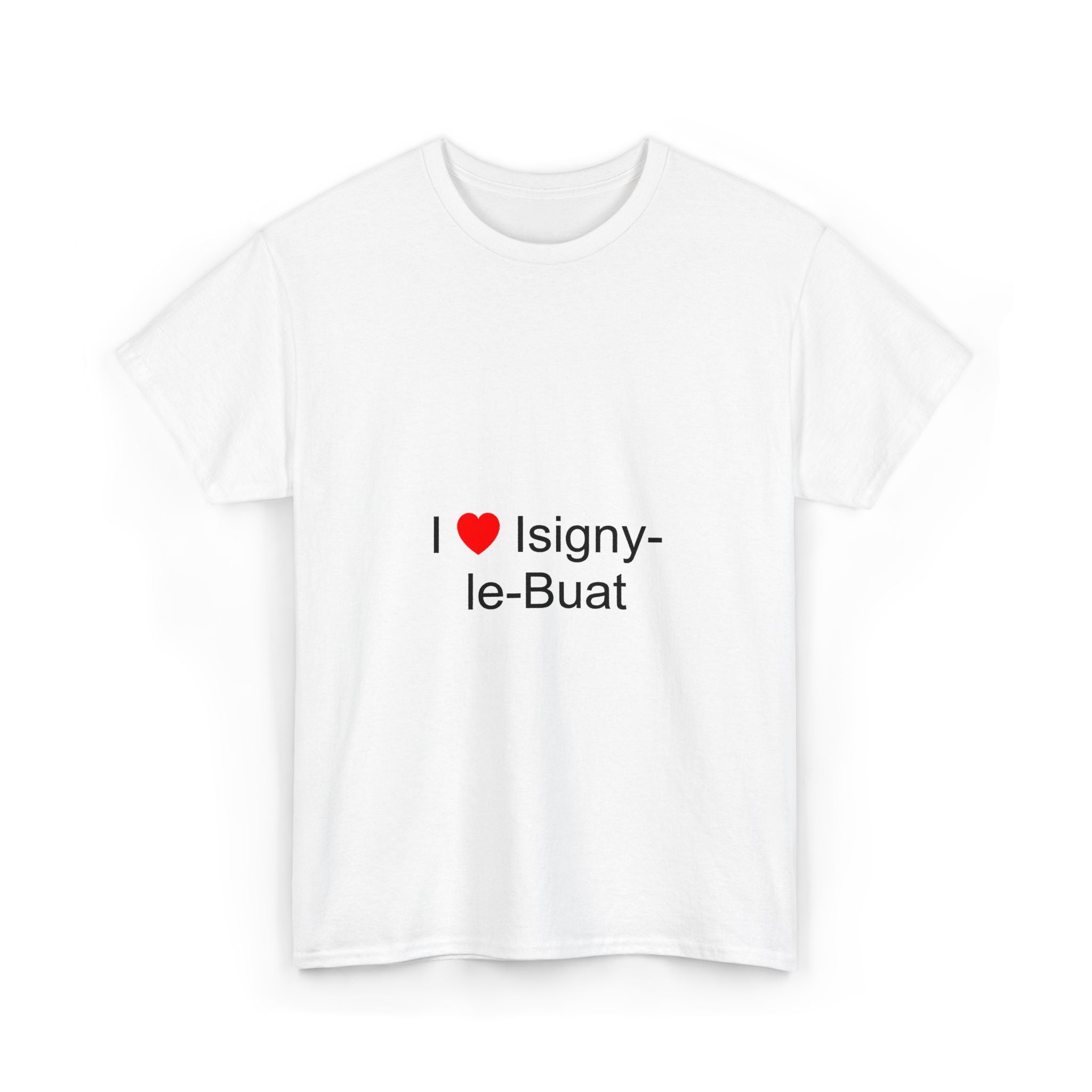 T-shirt I love isigny-le-buat