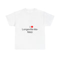 T-shirt I love longeville-lès-metz
