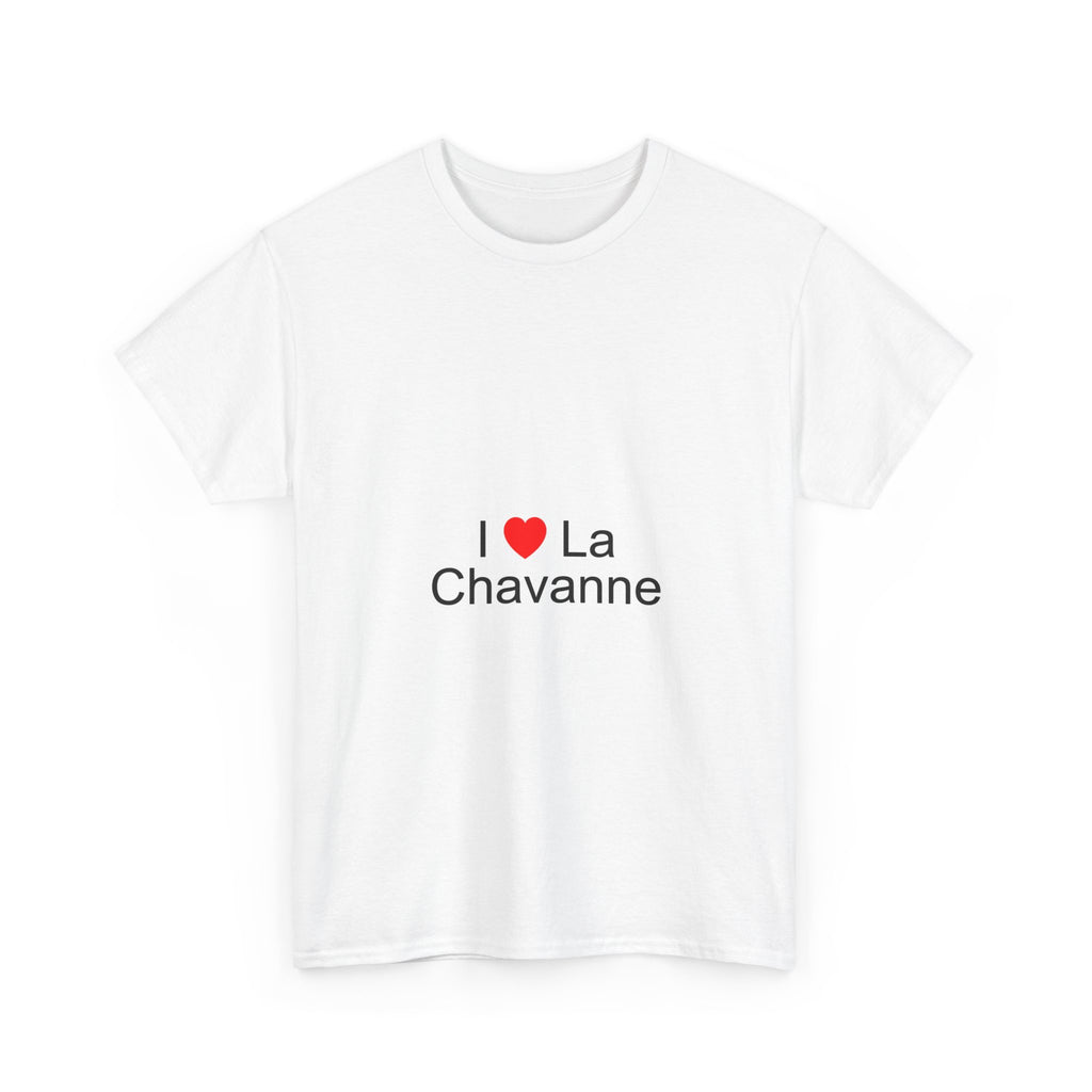 T-shirt I love la chavanne