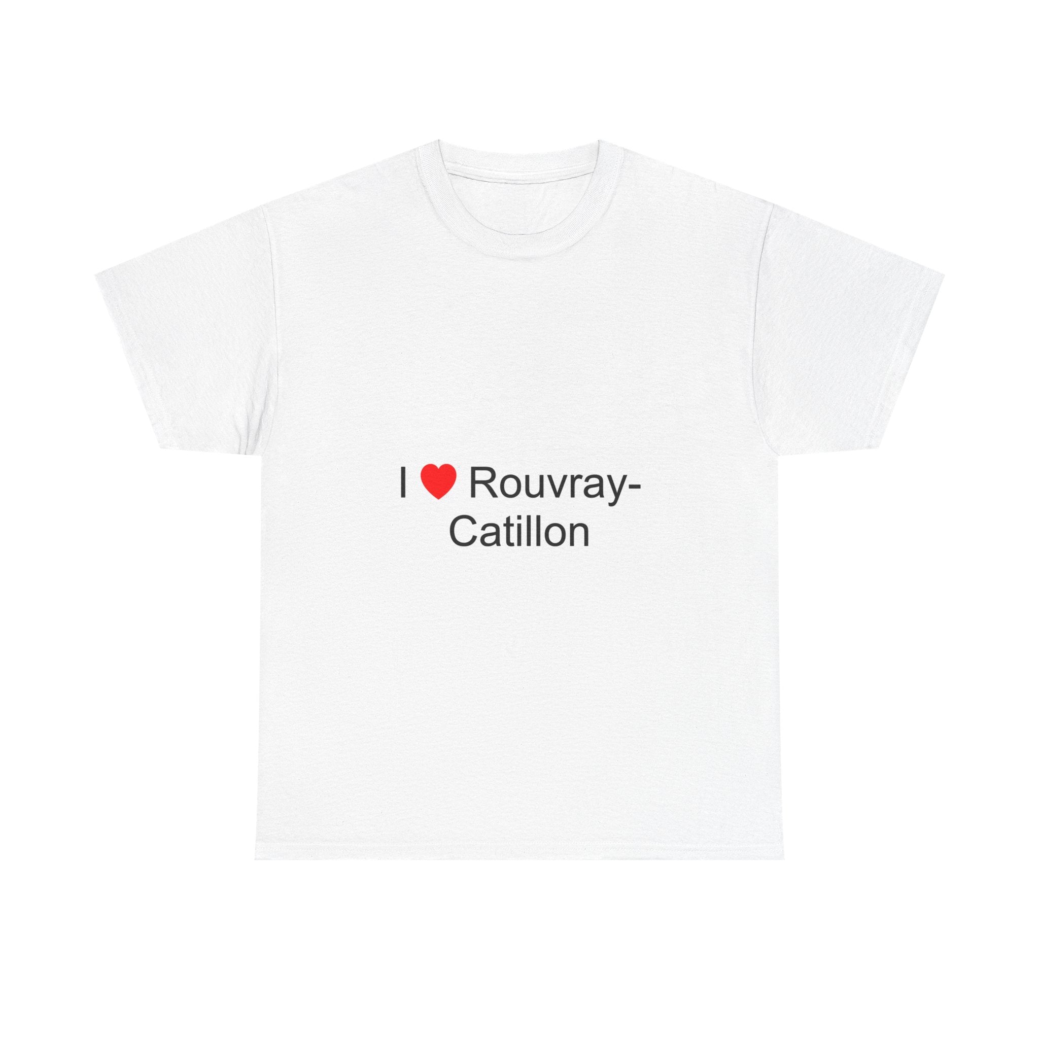 T-shirt I love rouvray-catillon