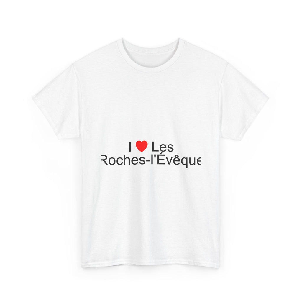 T-shirt I love les roches-l'évêque