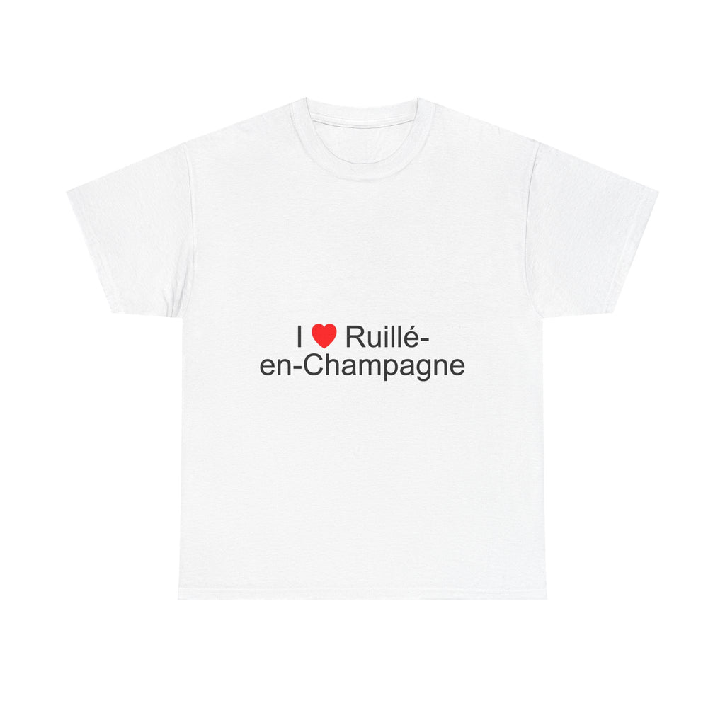 T-shirt I love ruillé-en-champagne
